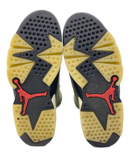 NIKE（ナイキ）NIKE (ナイキ) Travis Scott (トラヴィス スコット) Air Jordan 6 Retro オリーブ サイズ:26cm(US8)の古着・服飾アイテム