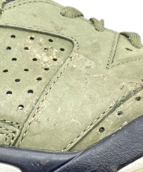 NIKE（ナイキ）NIKE (ナイキ) Travis Scott (トラヴィス スコット) Air Jordan 6 Retro オリーブ サイズ:26cm(US8)の古着・服飾アイテム
