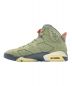 中古・古着 NIKE (ナイキ) Travis Scott (トラヴィス スコット) Air Jordan 6 Retro オリーブ サイズ:26cm(US8)：38000円