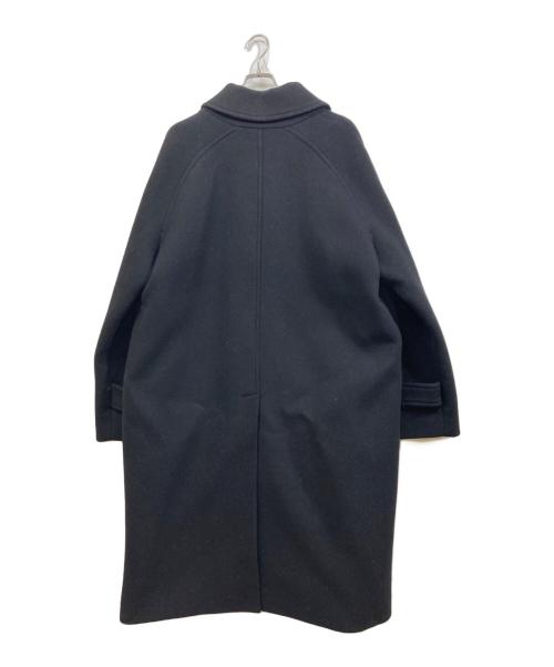 UNDERMYCAR（アンダーマイカー）UNDERMYCAR (アンダーマイカー) BALMACAAN OVERSIZED WOOL COAT ブラック サイズ:0（実寸をご確認ください）の古着・服飾アイテム