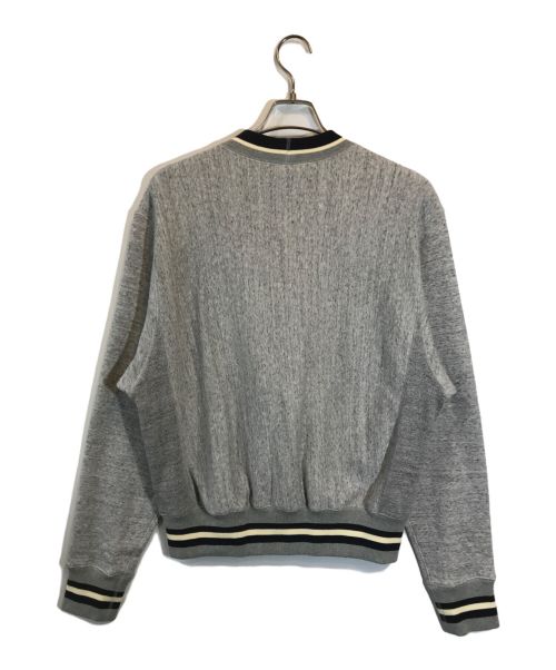 KHOKI（コッキ）KHOKI (コッキ) 24SS Sweat cardigan（スウェットカーディガン） グレー サイズ:3の古着・服飾アイテム