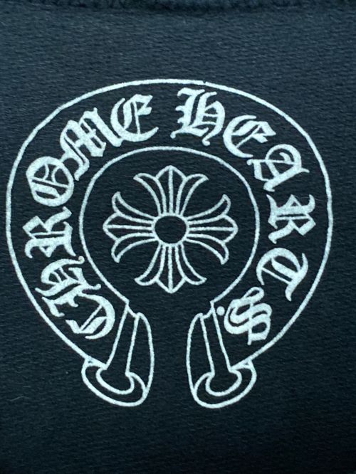 CHROME HEARTS（クロムハーツ）CHROME HEARTS (クロムハーツ) THE ROLLING STONES (ザ ローリングストーンズ) パーカー ブラック サイズ:Lの古着・服飾アイテム