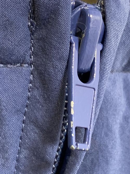 VETEMENTS（ヴェトモン）VETEMENTS (ヴェトモン) REEBOK (リーボック) レイヤードトラックジャケット ブルー サイズ:Sの古着・服飾アイテム