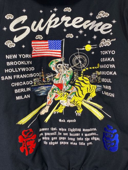 SUPREME（シュプリーム）SUPREME (シュプリーム) 葵産業 (アオイサンギョウ) AOI Hooded Work Jacket ブラック サイズ:Lの古着・服飾アイテム