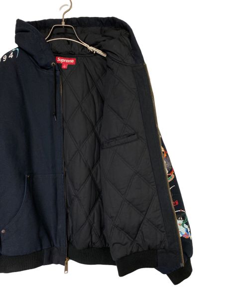 SUPREME（シュプリーム）SUPREME (シュプリーム) 葵産業 (アオイサンギョウ) AOI Hooded Work Jacket ブラック サイズ:Lの古着・服飾アイテム