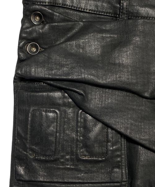 DRKSHDW（ダークシャドウ）DRKSHDW (ダークシャドウ) Memphis Patched Coated Jean ブラック サイズ:30の古着・服飾アイテム
