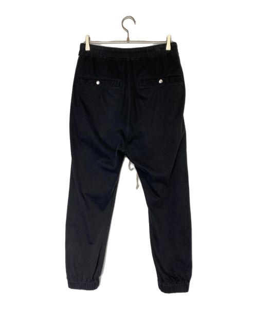 RICK OWENS（リックオウエンス）RICK OWENS (リックオウエンス) SIDE-STRIPE SWEATPANTS ブラック サイズ:46の古着・服飾アイテム