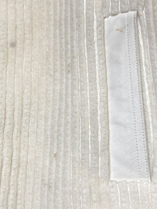 CASABLANCA（カサブランカ）CASABLANCA (カサブランカ) Jumbo Corduroy Overshirt ホワイト サイズ:Mの古着・服飾アイテム
