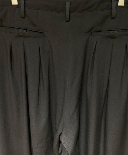 Y's for men（ワイズフォーメン）Y's for men (ワイズフォーメン) WOOL GABARDINE SUSPENDER PANTS（ウールギャバジンサスペンダーパンツ） ブラック サイズ:2の古着・服飾アイテム