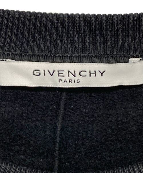 GIVENCHY（ジバンシィ）GIVENCHY (ジバンシィ) マリアクルーネックスウェット ブラック サイズ:XSの古着・服飾アイテム