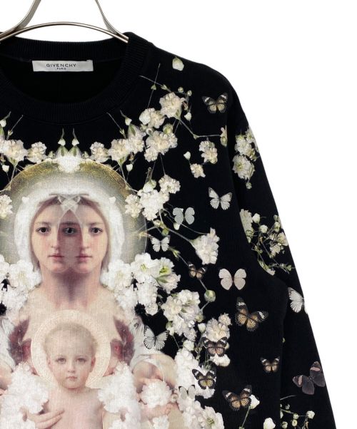 GIVENCHY（ジバンシィ）GIVENCHY (ジバンシィ) マリアクルーネックスウェット ブラック サイズ:XSの古着・服飾アイテム