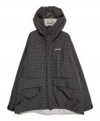 everyoneエブリワン）の古着「Polka-Dot 3Layer Jacket by AKAD」｜ブラック