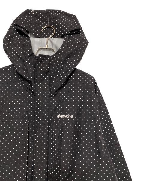 everyone（エブリワン）everyone (エブリワン) Polka-Dot 3Layer Jacket by AKAD ブラック サイズ:Lの古着・服飾アイテム