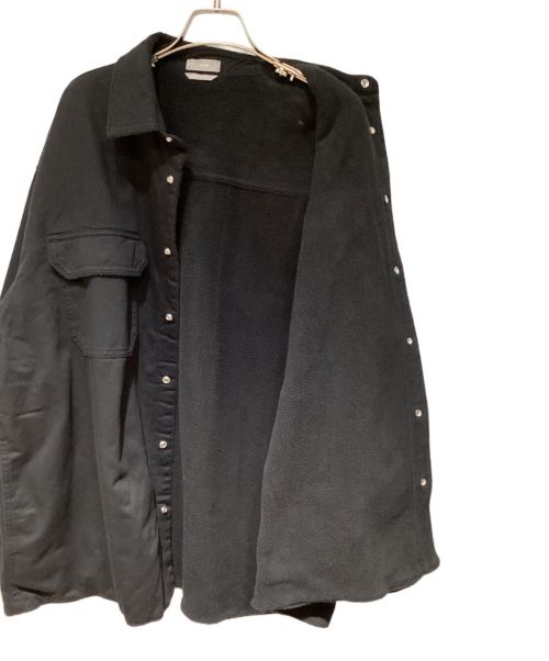 Dior（ディオール）Dior (ディオール) 24SS OVERSIZED SHIRT JACKET(オーバーサイズドシャツジャケット) ブラック サイズ:39の古着・服飾アイテム