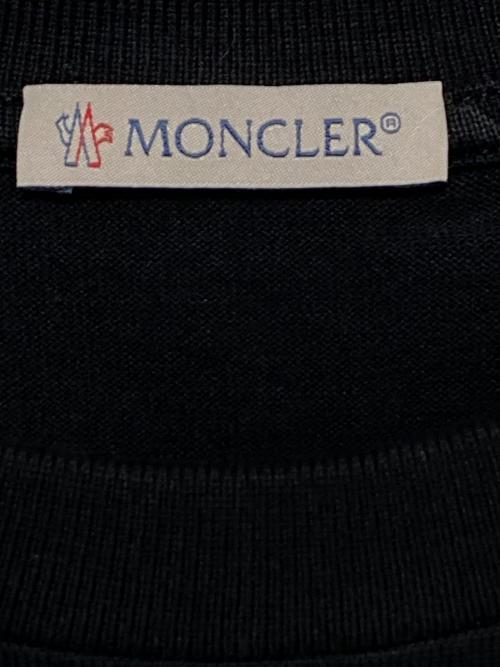 MONCLER（モンクレール）MONCLER (モンクレール) Tシャツ ブラック サイズ:Sの古着・服飾アイテム