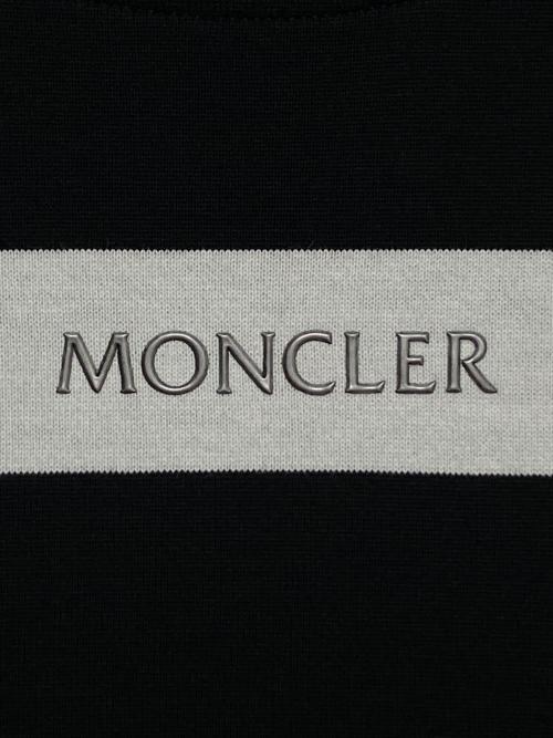 MONCLER（モンクレール）MONCLER (モンクレール) Tシャツ ブラック サイズ:Sの古着・服飾アイテム