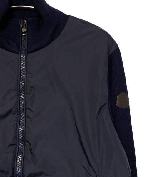 MONCLER（モンクレール）MONCLER (モンクレール) MAGLIONE TRICOT CARDIGAN ネイビー サイズ:Mの古着・服飾アイテム