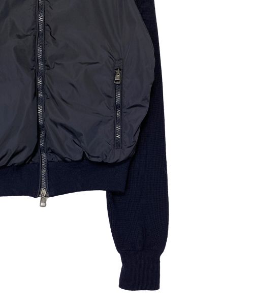 MONCLER（モンクレール）MONCLER (モンクレール) MAGLIONE TRICOT CARDIGAN ネイビー サイズ:Mの古着・服飾アイテム