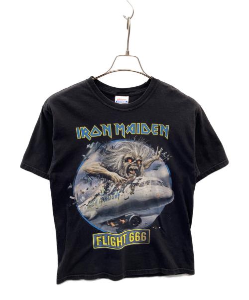 IRON MAIDEN（アイアンメイデン）IRON MAIDEN (アイアンメイデン) FLIGHT 666 Tee ブラック サイズ:Мの古着・服飾アイテム