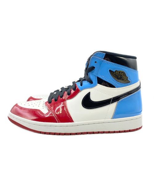 NIKE（ナイキ）NIKE (ナイキ) Air Jordan 1 High OG ホワイト×レッド×ブルー サイズ:27.5cm(US9.5)の古着・服飾アイテム