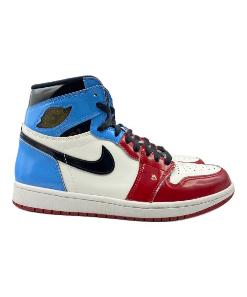 NIKE（ナイキ）NIKE (ナイキ) Air Jordan 1 High OG ホワイト×レッド×ブルー サイズ:27.5cm(US9.5)の古着・服飾アイテム