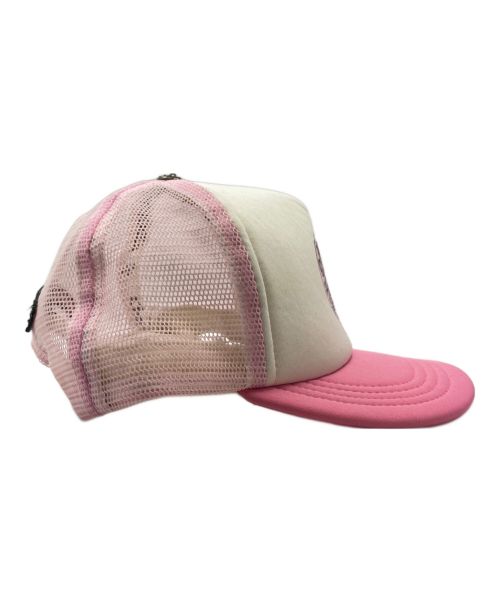 CHROME HEARTS（クロムハーツ）CHROME HEARTS (クロムハーツ) Horseshoe Trucker Cap ピンク サイズ:OSの古着・服飾アイテム