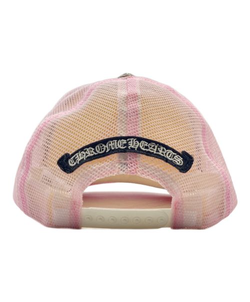 CHROME HEARTS（クロムハーツ）CHROME HEARTS (クロムハーツ) Horseshoe Trucker Cap ピンク サイズ:OSの古着・服飾アイテム