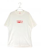 SUPREMEシュプリーム）の古着「Benefit Box Logo Tee」｜ホワイト