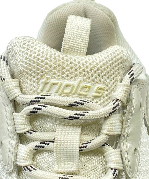 BALENCIAGA（バレンシアガ）BALENCIAGA (バレンシアガ) Triple S ホワイト サイズ:25cm(US7)の古着・服飾アイテム