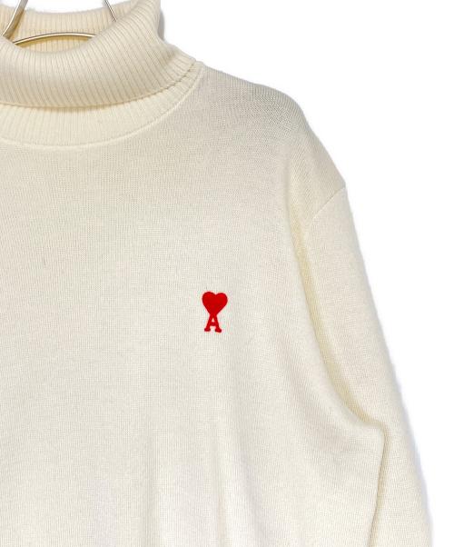 AMIPARIS（アミパリス）AMIPARIS (アミパリス) ADC TURTLE NECK KNIT アイボリー サイズ:Mの古着・服飾アイテム