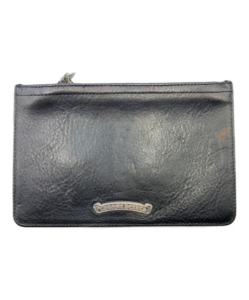 CHROME HEARTS（クロムハーツ）CHROME HEARTS (クロムハーツ) クロスパッチ ジッパーチェンジパース ブラック サイズ:-の古着・服飾アイテム