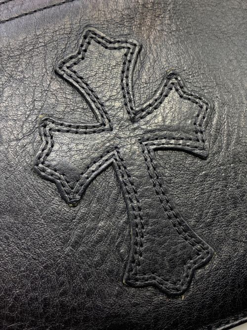 CHROME HEARTS（クロムハーツ）CHROME HEARTS (クロムハーツ) クロスパッチ ジッパーチェンジパース ブラック サイズ:-の古着・服飾アイテム