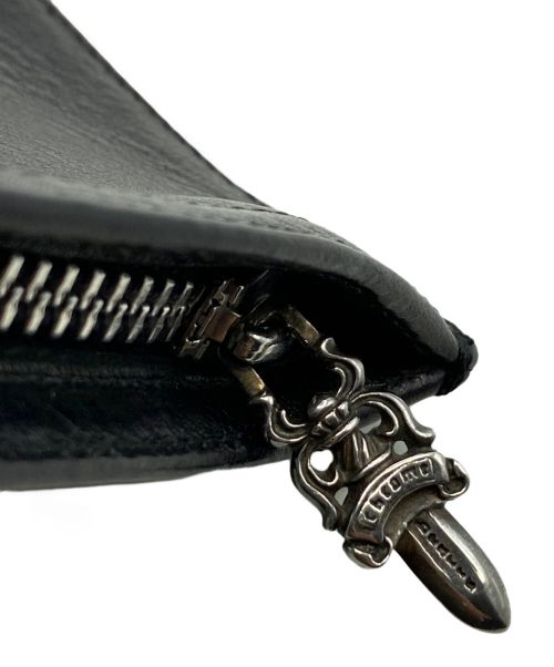 CHROME HEARTS（クロムハーツ）CHROME HEARTS (クロムハーツ) クロスパッチ ジッパーチェンジパース ブラック サイズ:-の古着・服飾アイテム