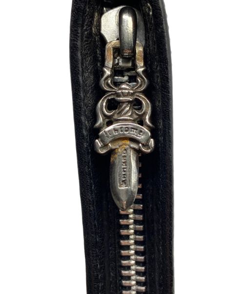 CHROME HEARTS（クロムハーツ）CHROME HEARTS (クロムハーツ) クロスパッチ ジッパーチェンジパース ブラック サイズ:-の古着・服飾アイテム