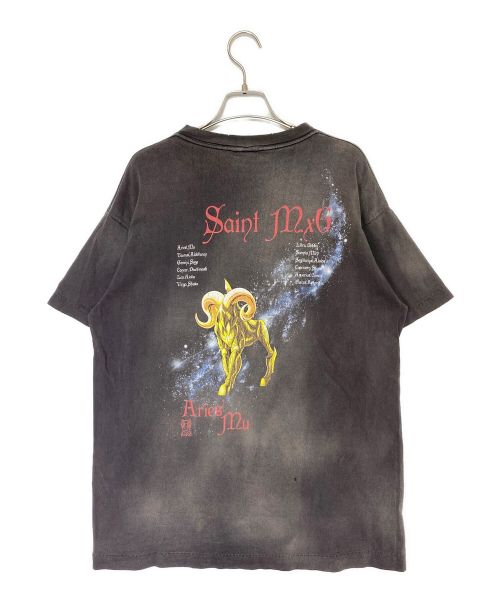 SAINT MICHAEL（セントマイケル）SAINT MICHAEL (セントマイケル) 聖闘士星矢 (セイントセイヤ) MUU SAINT SEIYA TEE ブラック サイズ:Mの古着・服飾アイテム