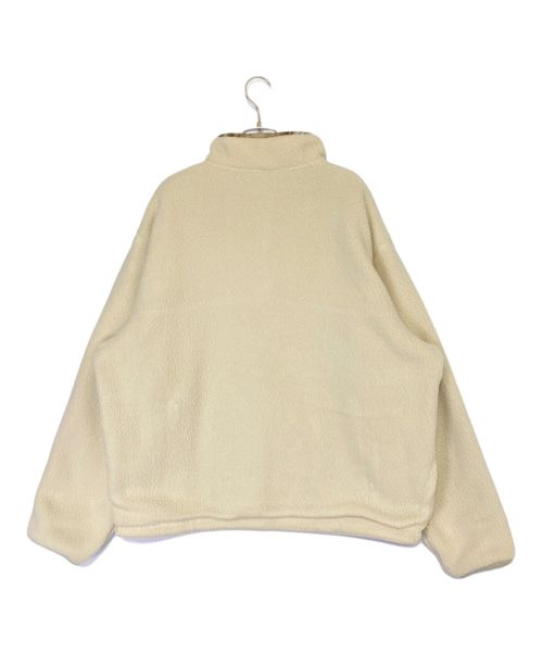 SUPREME（シュプリーム）SUPREME (シュプリーム) Polartec Shearling Reversible Pullover ブラウン×ベージュ サイズ:Lの古着・服飾アイテム