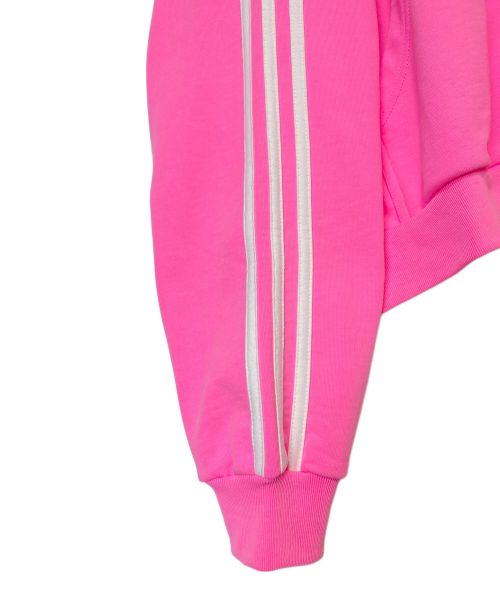 BALENCIAGA（バレンシアガ）BALENCIAGA (バレンシアガ) adidas (アディダス) Hoodie Large Fit ピンク サイズ:2の古着・服飾アイテム