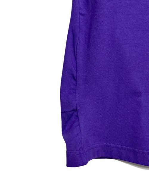 BALENCIAGA（バレンシアガ）BALENCIAGA (バレンシアガ) BEBEラインストーンオーバーサイズTシャツ バイオレット サイズ:2の古着・服飾アイテム