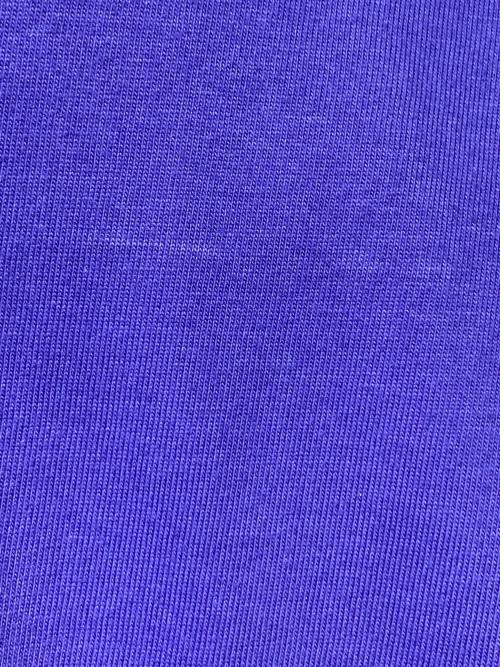 BALENCIAGA（バレンシアガ）BALENCIAGA (バレンシアガ) BEBEラインストーンオーバーサイズTシャツ バイオレット サイズ:2の古着・服飾アイテム