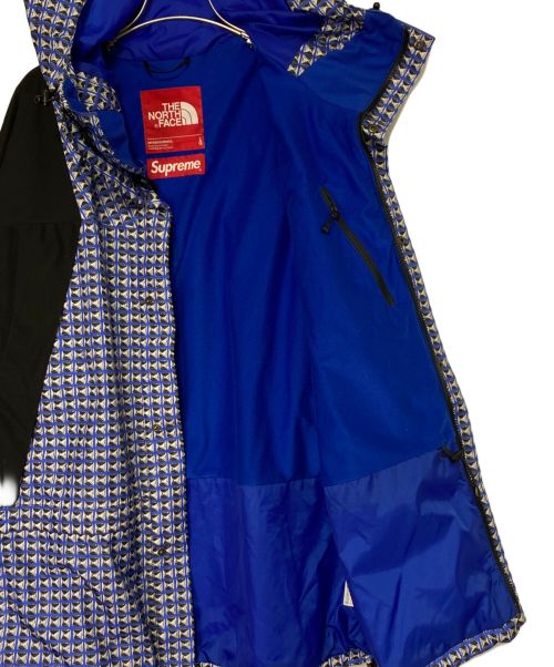 SUPREME（シュプリーム）SUPREME (シュプリーム) THE NORTH FACE (ザ ノース フェイス) Studded Mountain Light Jacket ブルー サイズ:Lの古着・服飾アイテム