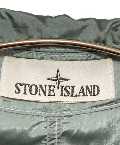 STONE ISLAND（ストーンアイランド）STONE ISLAND (ストーンアイランド) ナイロンメタルオーバーシャツ スカイブルー サイズ:Lの古着・服飾アイテム