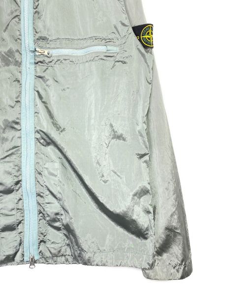 STONE ISLAND（ストーンアイランド）STONE ISLAND (ストーンアイランド) ナイロンメタルオーバーシャツ スカイブルー サイズ:Lの古着・服飾アイテム