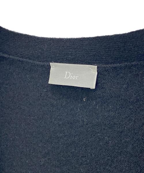 DIOR HOMME（ディオール オム）DIOR HOMME (ディオール オム) カーディガン ブラック サイズ:Mの古着・服飾アイテム