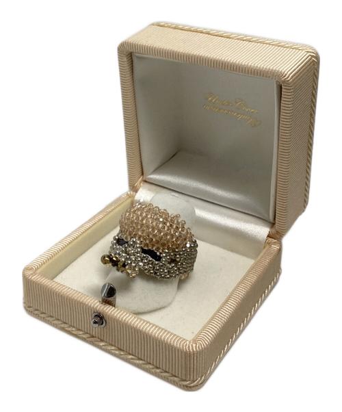 UNDERCOVER（アンダーカバー）UNDERCOVER (アンダーカバー) スカルビーズリング ゴールド サイズ:15の古着・服飾アイテム