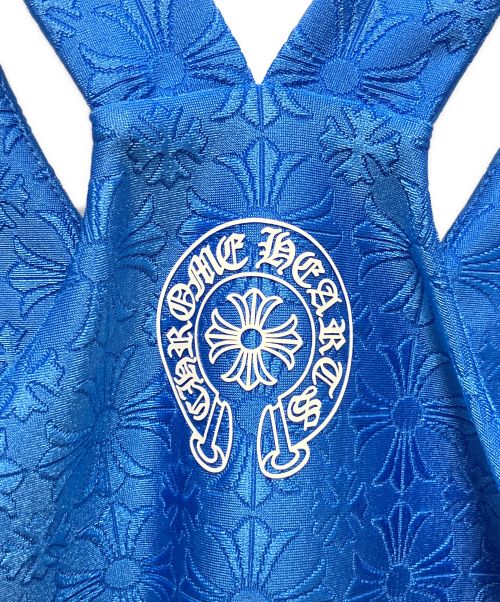 CHROME HEARTS（クロムハーツ）CHROME HEARTS (クロムハーツ) CHプラス ホースシュー クロップドタンクトップ ブルー サイズ:Sの古着・服飾アイテム
