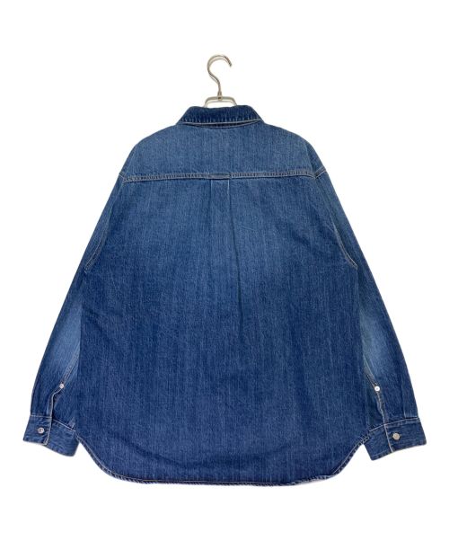 Dior（ディオール）Dior (ディオール) オーバーシャツ インディゴ サイズ:39の古着・服飾アイテム