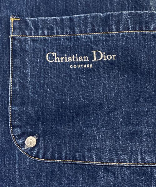 Dior（ディオール）Dior (ディオール) オーバーシャツ インディゴ サイズ:39の古着・服飾アイテム