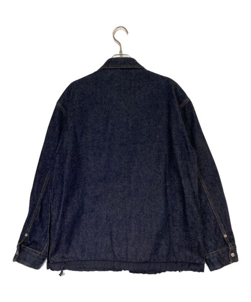 Dior（ディオール）Dior (ディオール) sacai (サカイ) コットン デニムジャケット インディゴ サイズ:50の古着・服飾アイテム