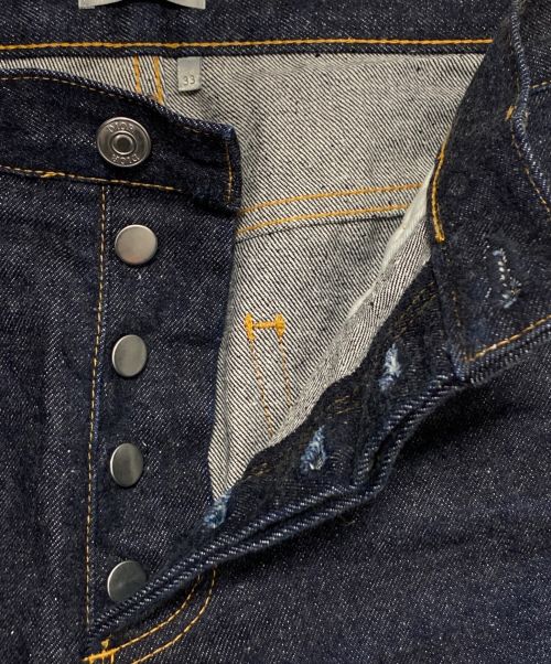 Dior（ディオール）Dior (ディオール) sacai (サカイ) Slim-Fit Jeans Low Cotton Denim インディゴ サイズ:33の古着・服飾アイテム