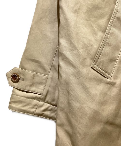 UNDERCOVER（アンダーカバー）UNDERCOVER (アンダーカバー) FRAGMENT DESIGN (フラグメントデザイン) 23AW patted stiff collar coat（パテッドステンカラーコート） カーキ サイズ:3の古着・服飾アイテム